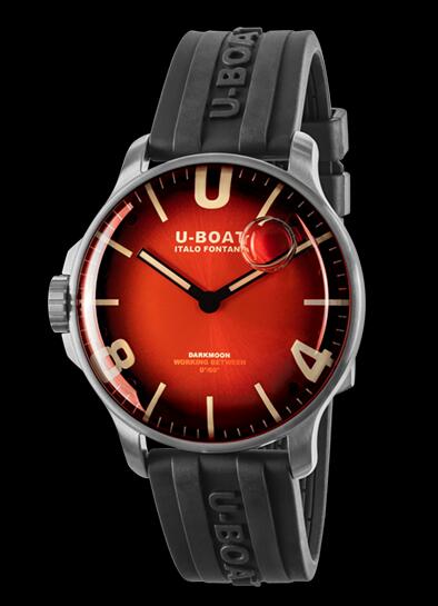 U-BOAT DARKMOON RED SS SOLEIL 8701 Replica Watch